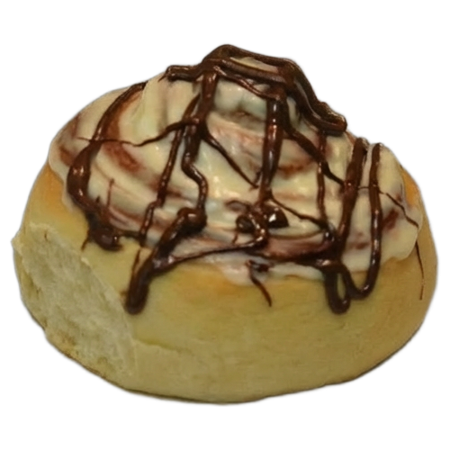 Синнабон с шоколадной глазурью