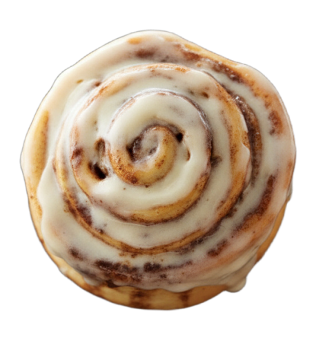 Синнабон с крем‑чиз глазурью